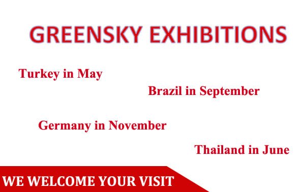 Greensky Power Exhibition Schedule in 2019