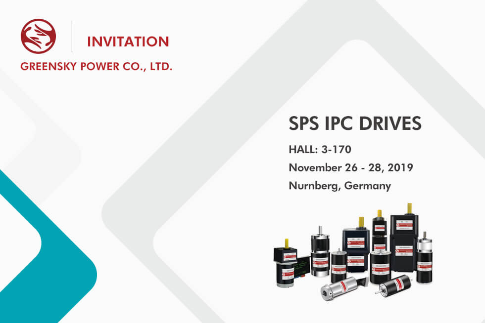Greensky Will Attend 2019 SPS IPC DRIVES (11.26-11.28)