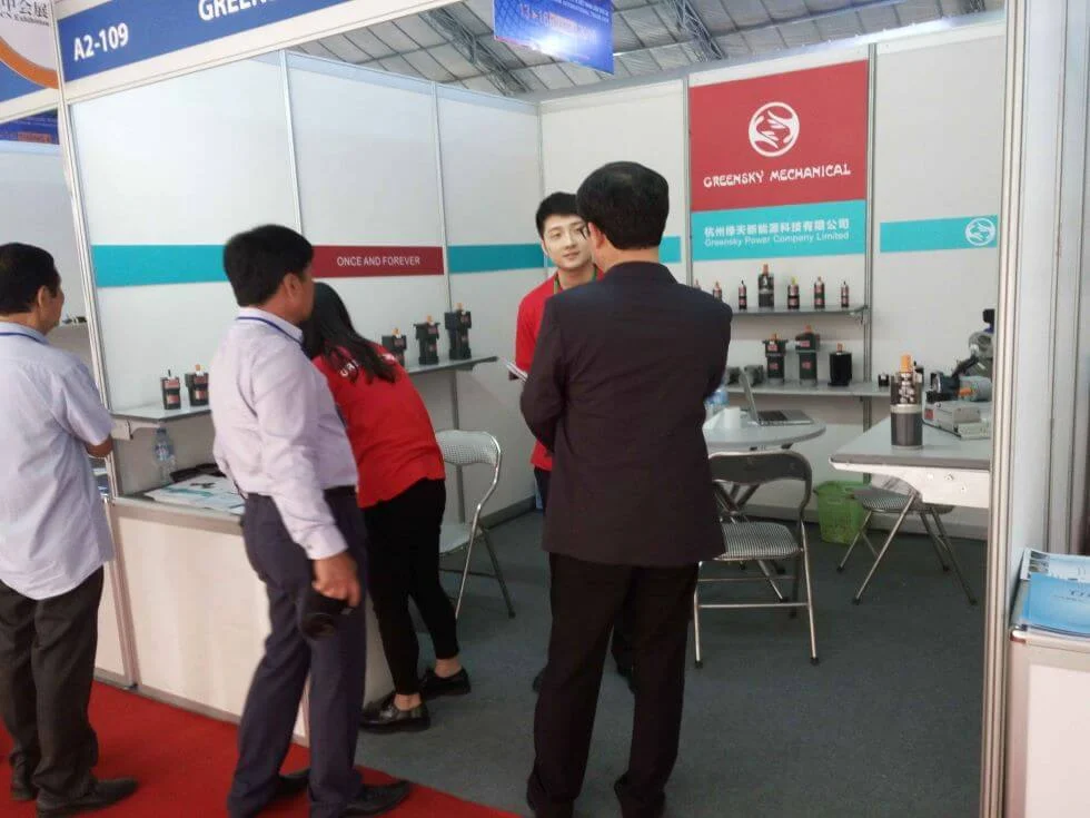 Greensky attended 2016 Vietnam Industrial Expo - electric motor exhibition