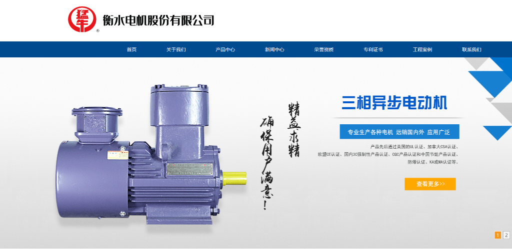 最佳 10 中国交流电机厂家-衡水电机有限公司, 有限公司.