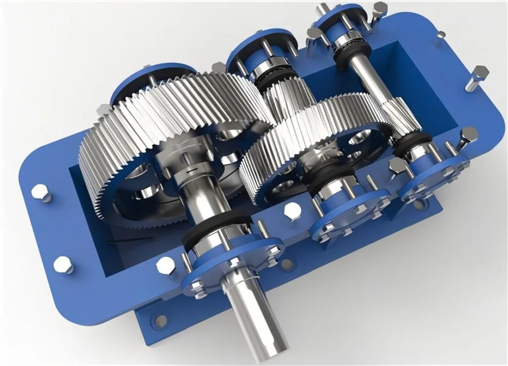 Los Causa Del Desgaste De La Caja De Engranajes Helicoidales