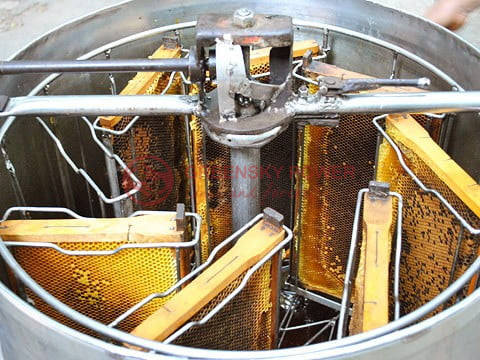 Application of honey extractor motor in Beekeeping