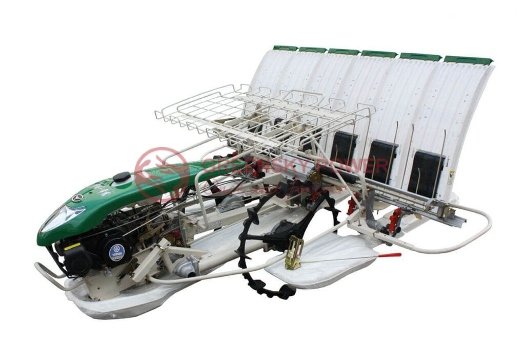 Application of electric motor for rice transplanter