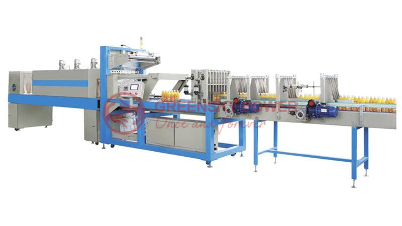 Application of electric motor for shrink wrapper machine