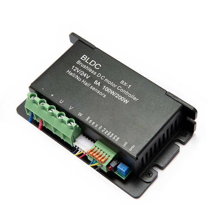 12V24V 8A 100W200W Pengawal Motor DC Tanpa Berus