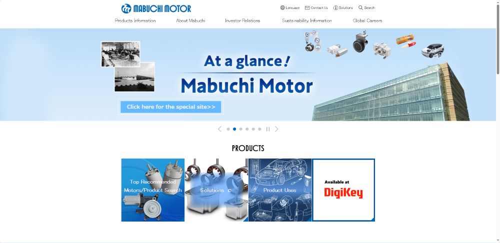 brushless motor manufacturers-Mabuchi Motor