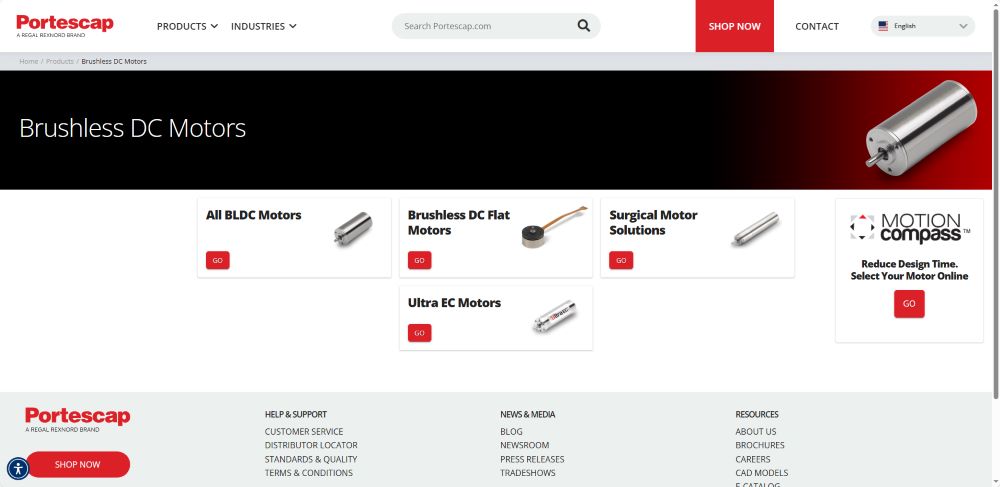 brushless motor manufacturers-Portescap​ (USA)