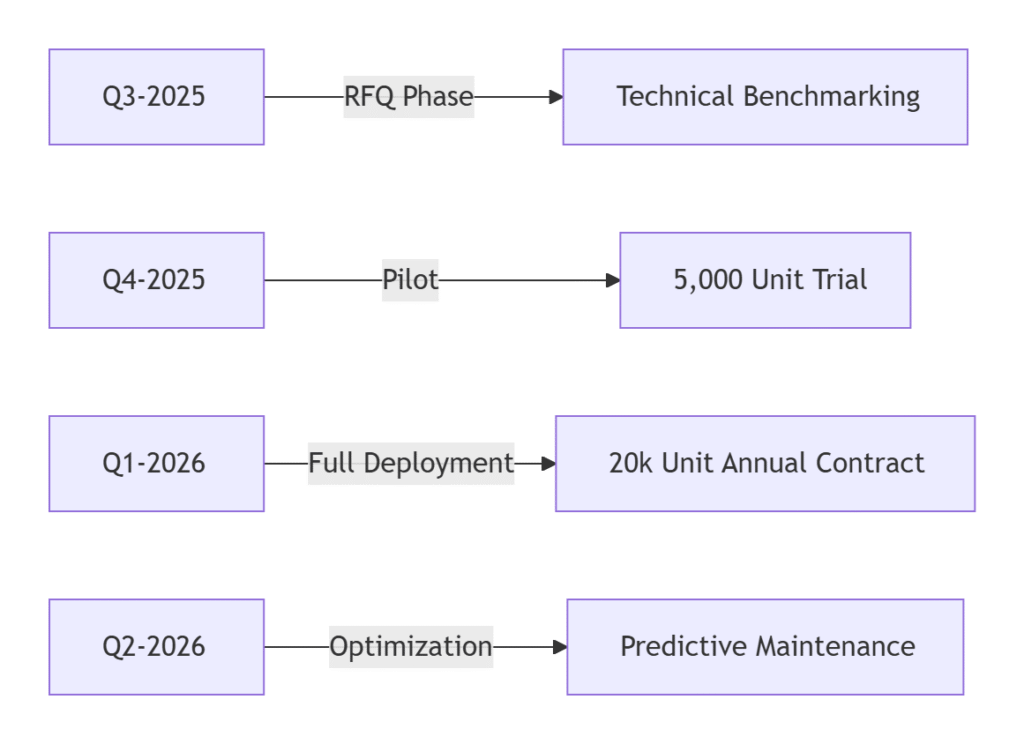 Maximize Profits with Wholesale BLDC Motors-The Strategic Procurement Guide-Strategic Implementation Timeline