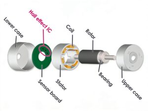 Hall Effect Sensor in BLDC Motors A Guide to Principles, Control, and Application Selection