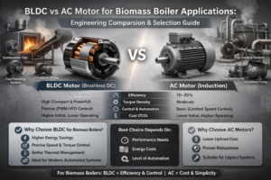 BLDC vs AC Motor for Biomass Boiler Applications Engineering Comparison & Valgvejledning