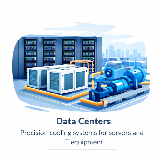 Chilled Water Pump Applications-Data Centers