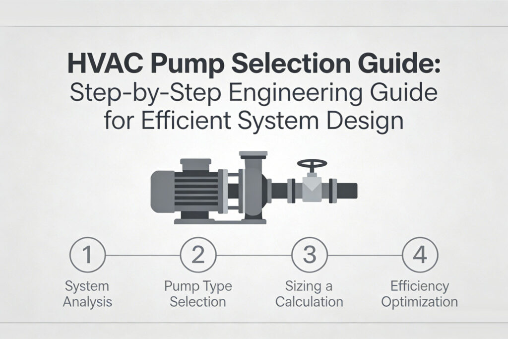 HVAC Pump Selection Guide Step-by-Step Engineering Guide for Efficient System Design