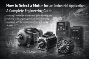 How to Select a Motor for an Industrial Application-A Complete Engineering Guide