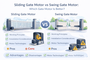 Sliding Gate Motor vs Swing Gate Motor Which Gate Motor Is Better