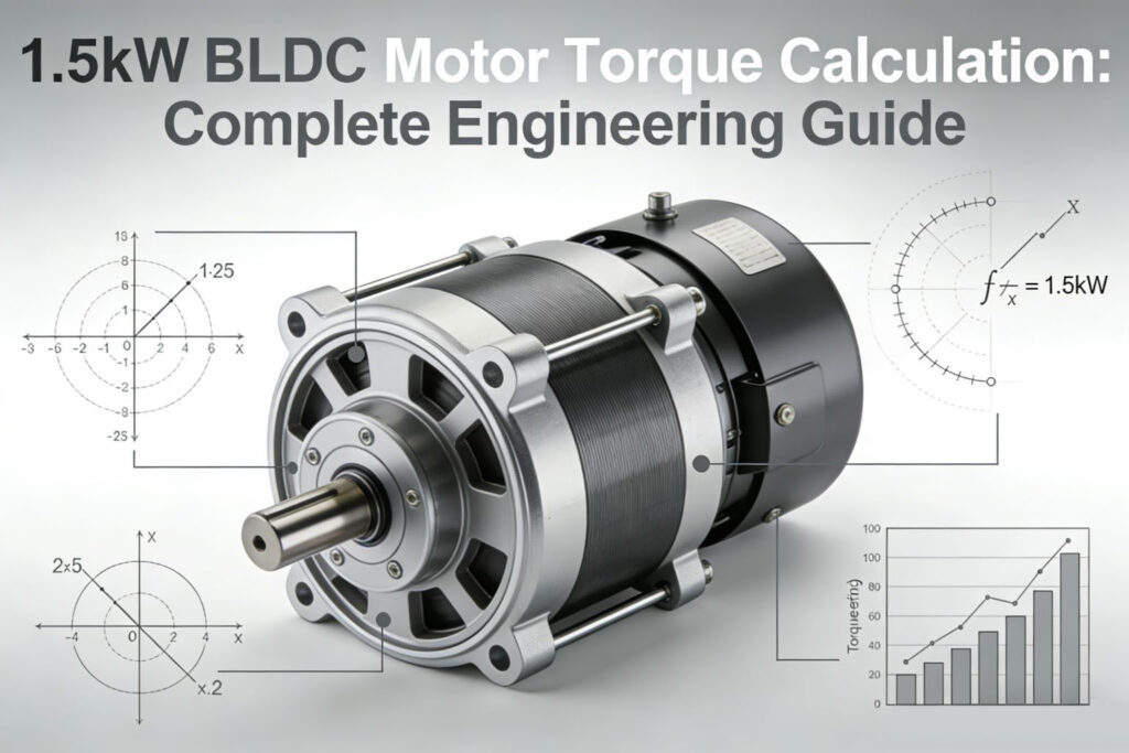 1.5Guida tecnica completa per il calcolo della coppia del motore BLDC kW