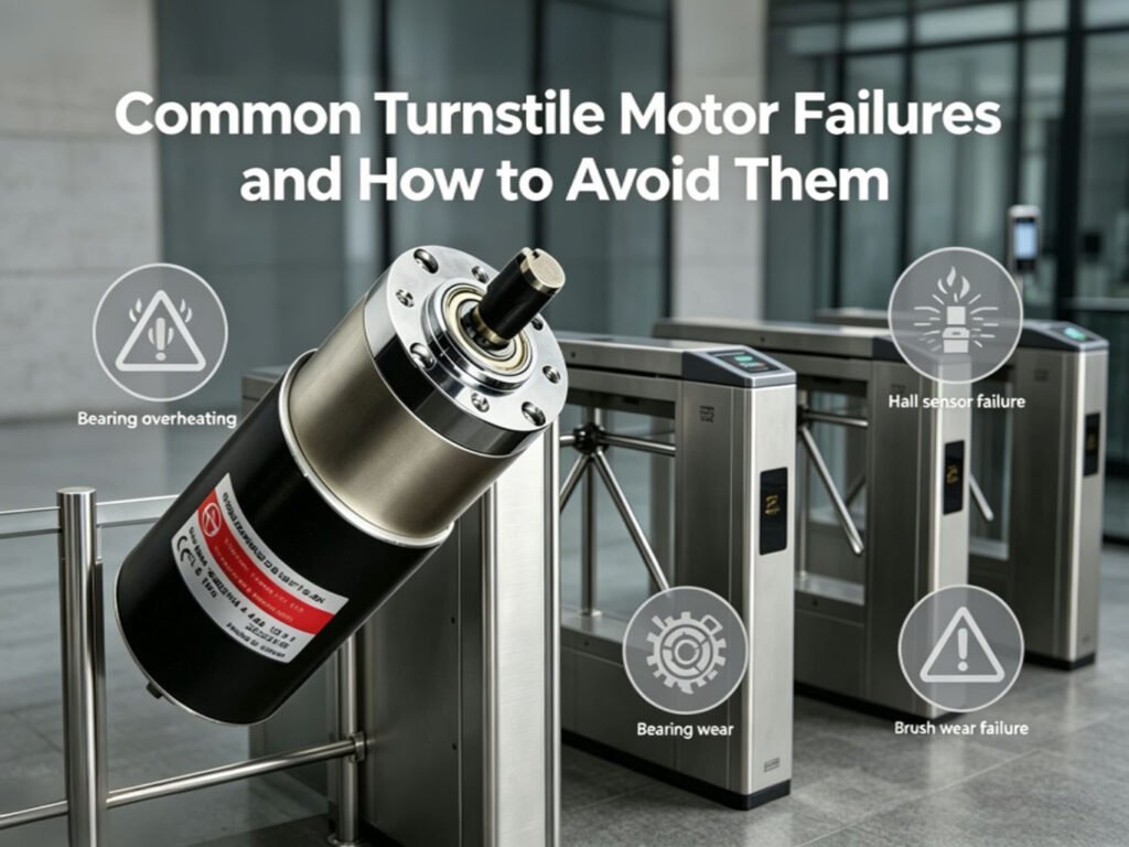 Common Turnstile Motor Failures and How to Avoid Them