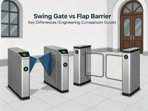 Swing Gate vs Flap Barrier Key Differences (Engineering Comparison Guide)