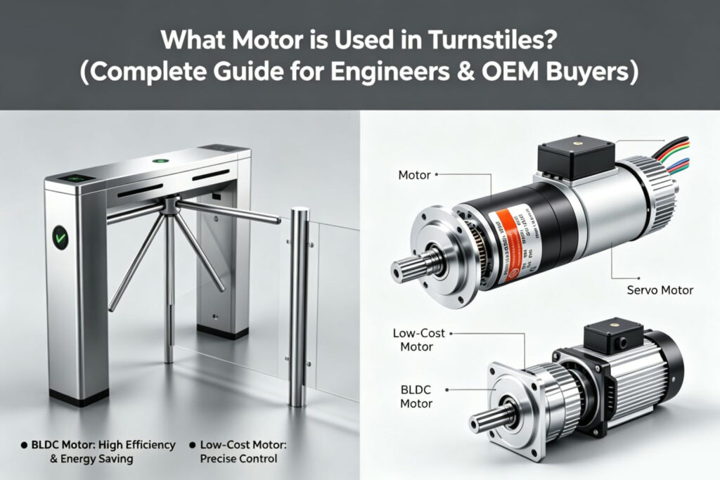 What Motor is Used in Turnstiles (Complete Guide for Engineers- OEM Buyers)