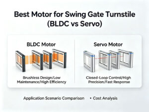 Best Motor for Swing Gate Turnstile (BLDC vs Servo)
