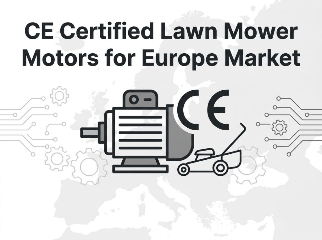 CE Certified Lawn Mower Motors for Europe Market