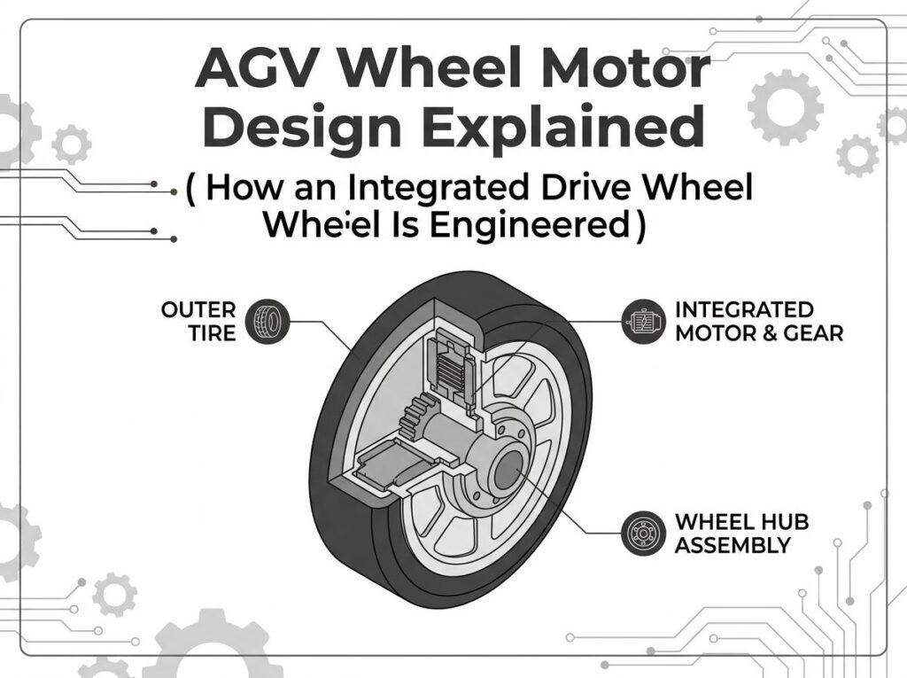 AGV Wheel Motor Design Explained（ How an Integrated Drive Wheel Is Engineered）