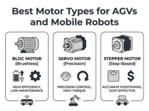 AGV 和移动机器人的最佳电机类型