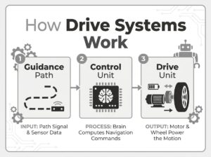 How AGV Drive Systems Work