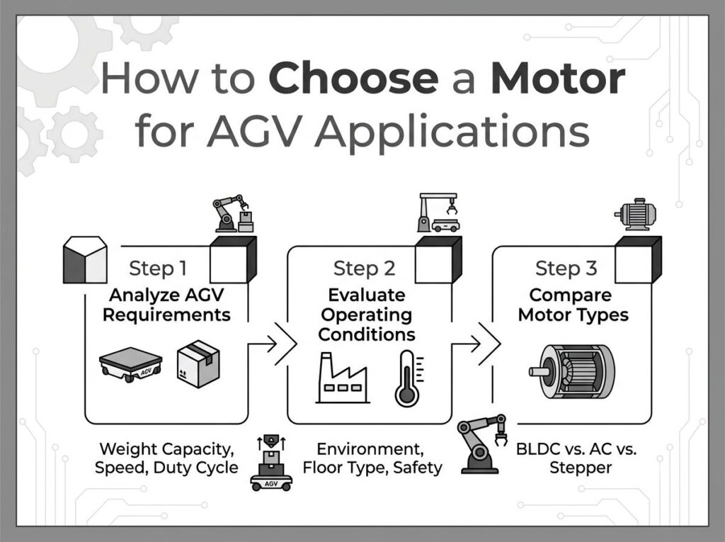 How to Choose a Motor for AGV Applications