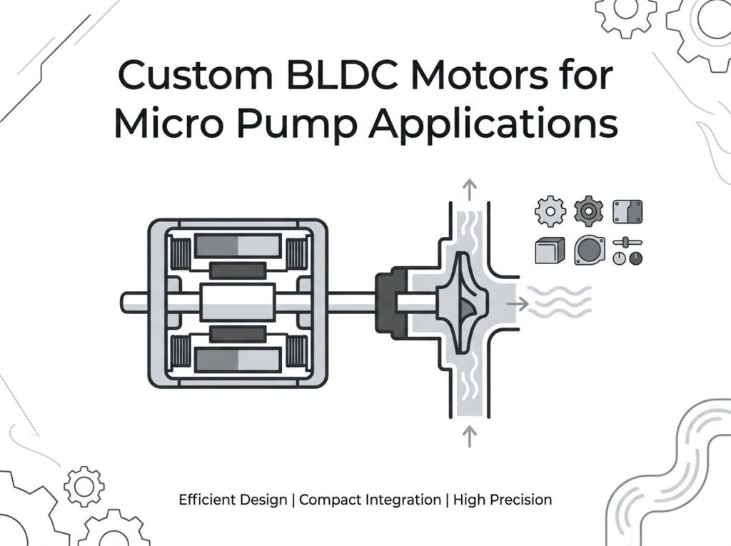 Custom BLDC Motors for Micro Pump Applications