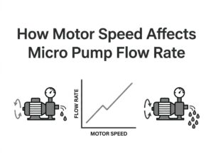 How Motor Speed Affects Micro Pump Flow Rate