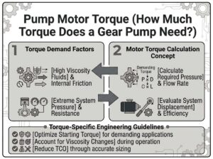 Pump Motor Torque（How Much Torque Does a Gear Pump Need）